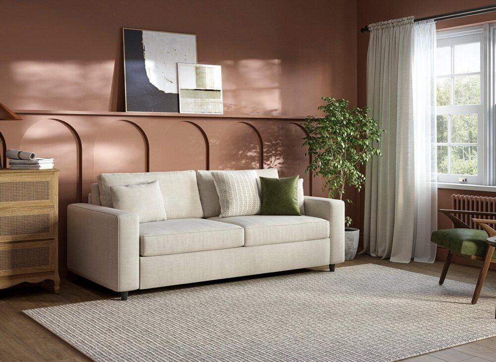 Elba 3-Seater Pull-Out Sofa Bed